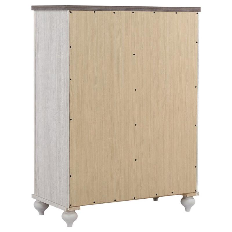 Stillwood 5-piece California King Panel Bedroom Set Vintage Linen (223281KW-S5)
