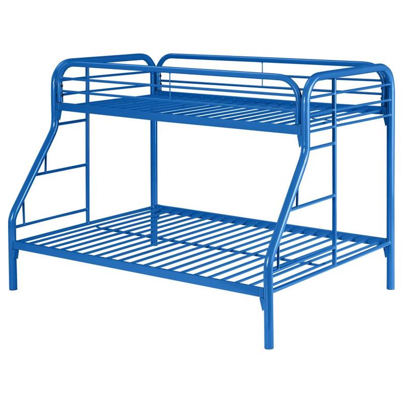 Morgan Twin Over Full Bunk Bed Blue (2258B)