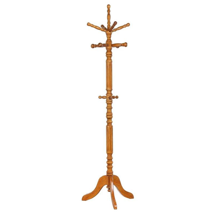 Achelle Coat Rack with 11 Hooks Golden Brown (900759)