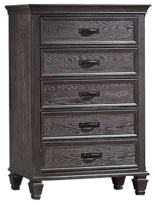 Franco 5-piece Queen Storage Bedroom Set Weathered Sage (205730Q-S5)