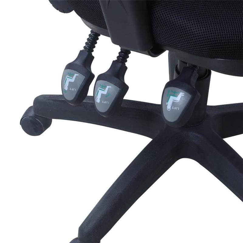 Rollo Adjustable Height Office Chair Black (800019)