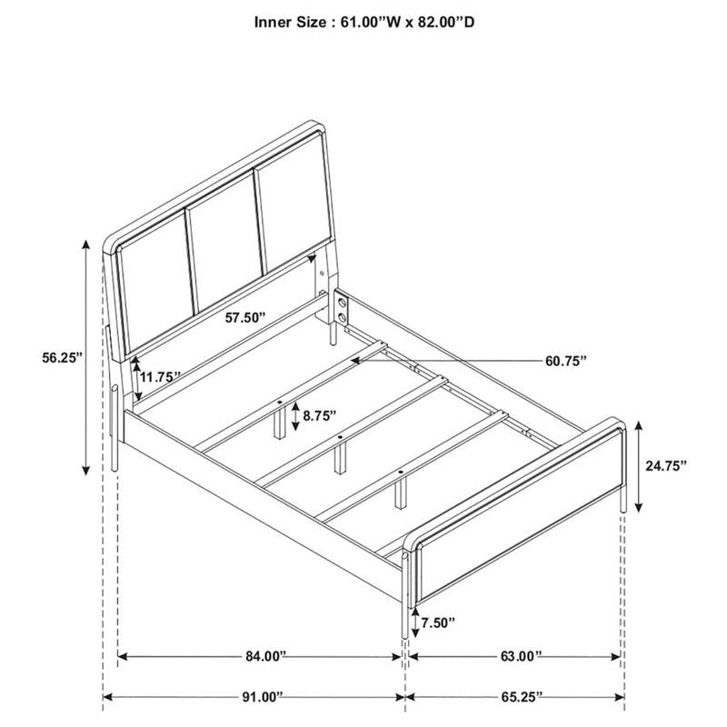 QUEEN BED (224331Q)