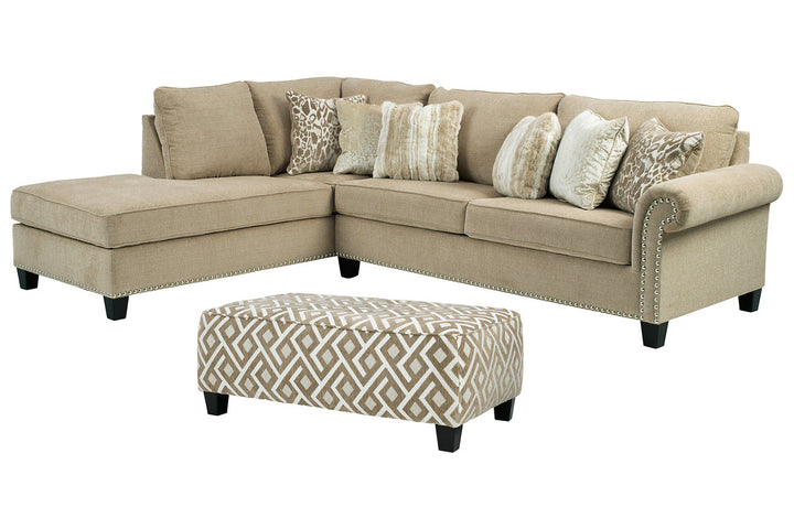 Dovemont 2-Piece Sectional with Ottoman (40401U2)