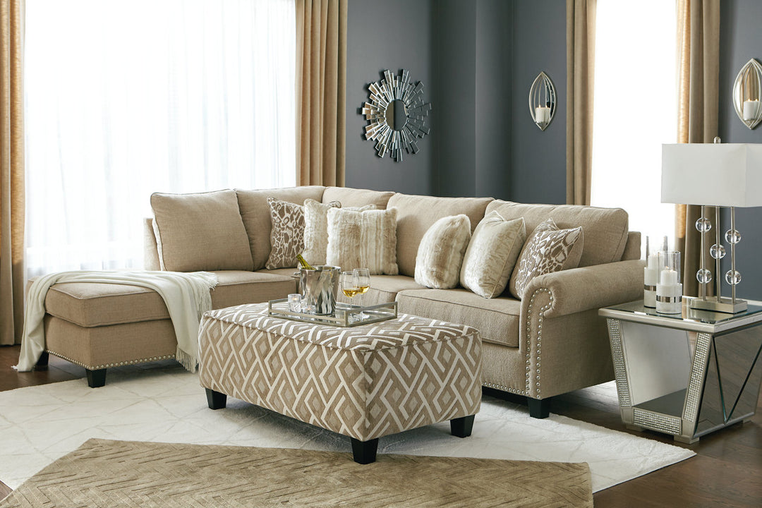 Dovemont 2-Piece Sectional with Ottoman (40401U2)