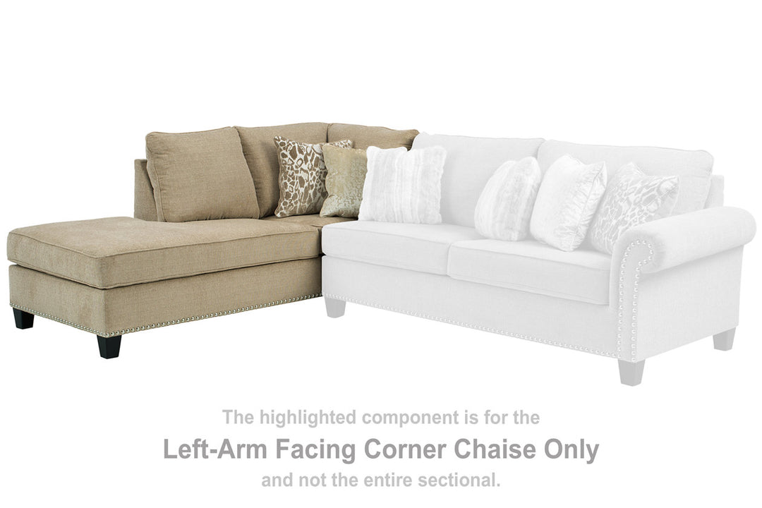 Dovemont Left-Arm Facing Corner Chaise (4040116)