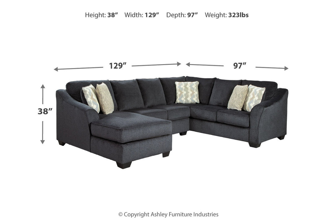 Eltmann 3-Piece Sectional with Chaise (41303S5)