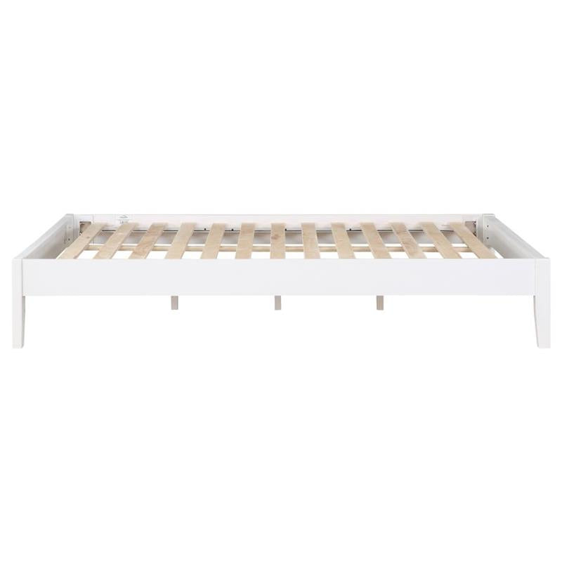 Hounslow Platform California King Bed White (306128KW)