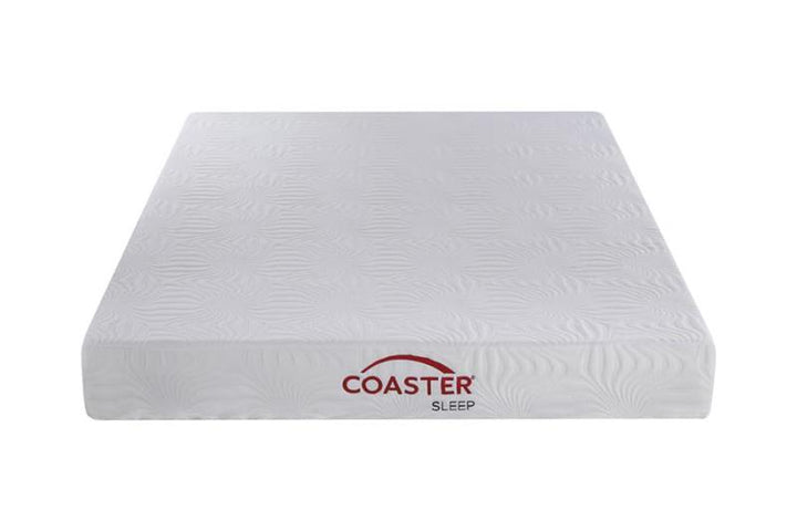 Keegan Twin Long Memory Foam Mattress White (350063TL)