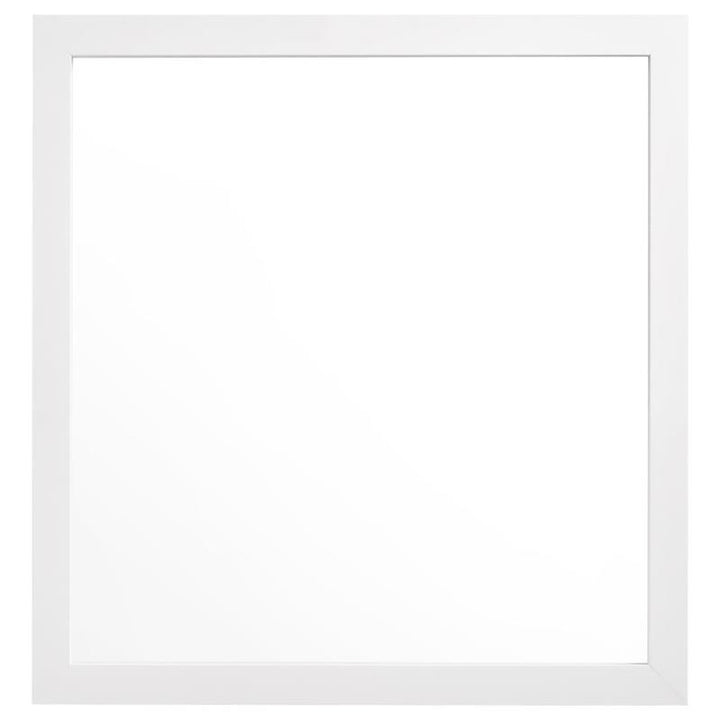 Kendall Square Dresser Mirror White (224404)