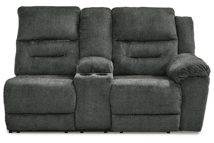 Nettington Right-Arm Facing Power Reclining Loveseat with Console (4410190)