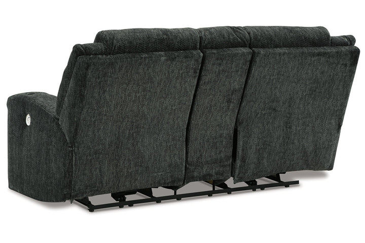 Martinglenn Power Reclining Loveseat with Console (4650496)