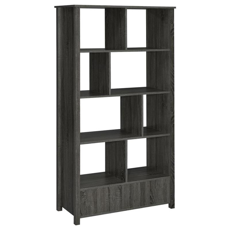 Dylan Rectangular 8-shelf Bookcase (801577)