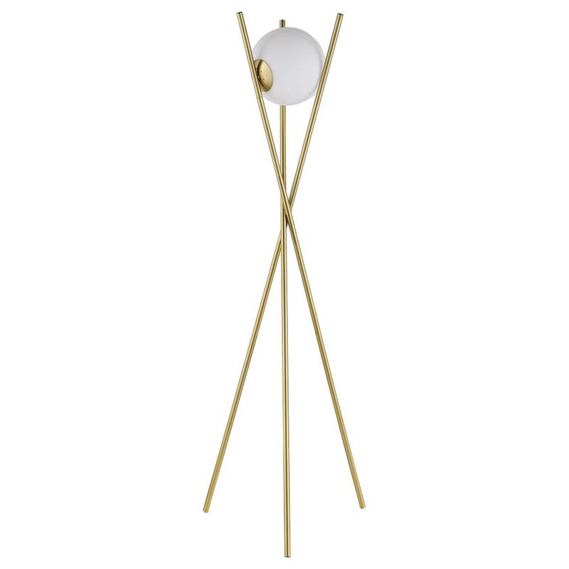 Yamileth Tripod Floor Lamp Gold (920218)