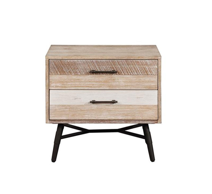 Marlow 2-drawer Nightstand Rough Sawn Multi (215762)