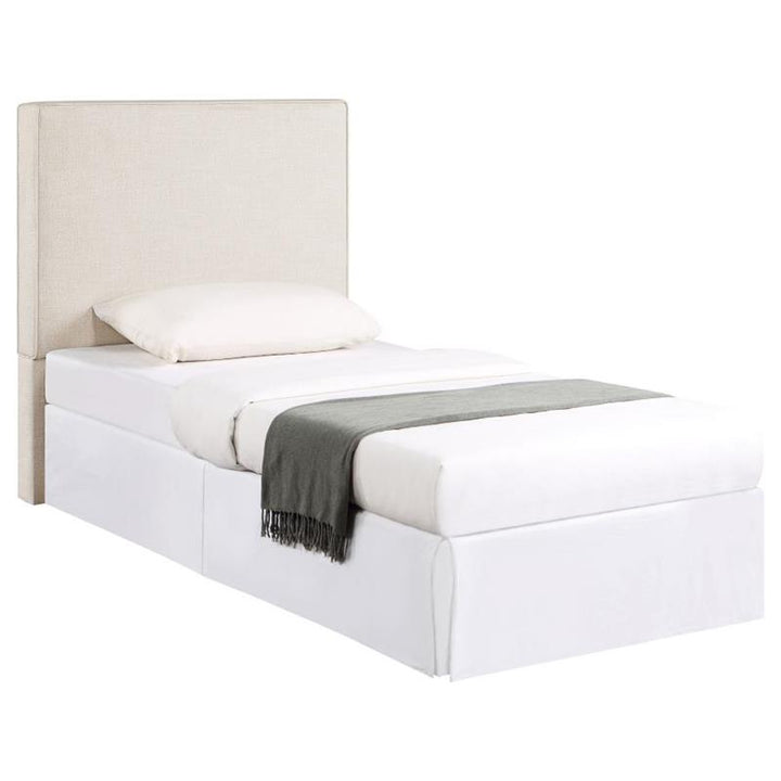 Kosmo Rectangular Upholstered Headboard Sand (315993T)