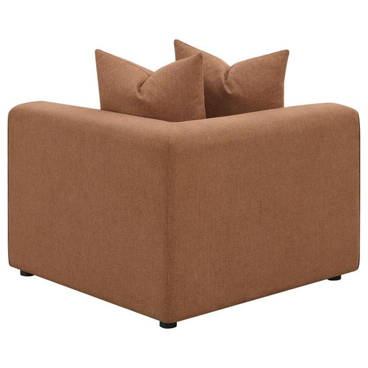 Jennifer Upholstered Corner Terracotta (551592)