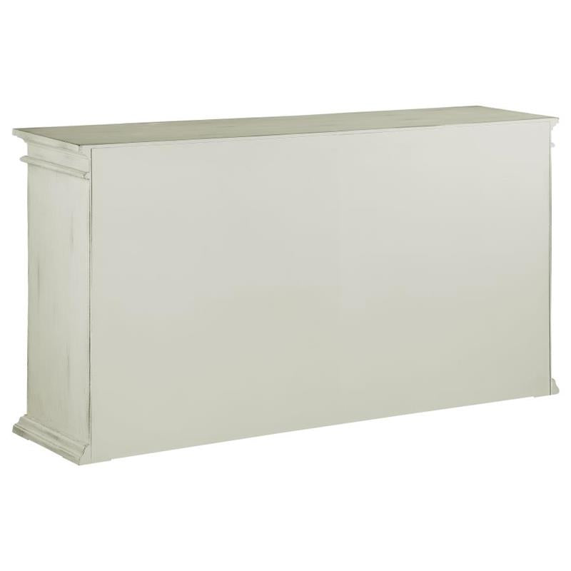 Kiara 4-door Accent Cabinet with Adjustable Shelves White (950859)