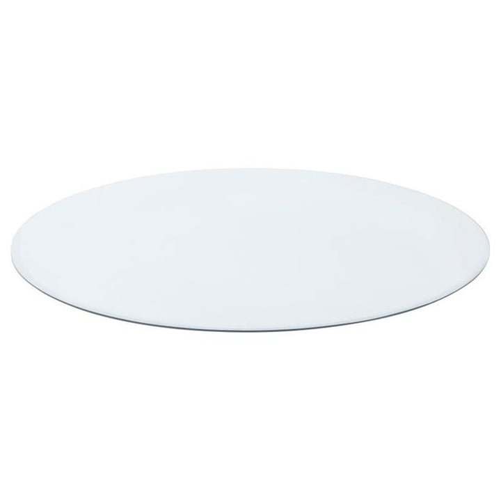 54" 8mm Round Glass Top Clear (CB54RD-8)