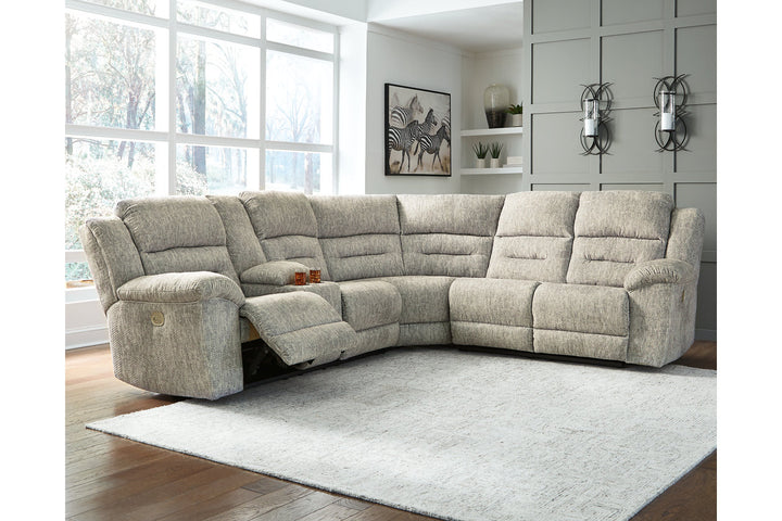 Family Den 3-Piece Power Reclining Sectional (51802S1)