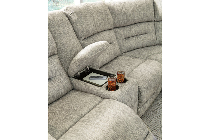 Family Den 3-Piece Power Reclining Sectional (51802S2)