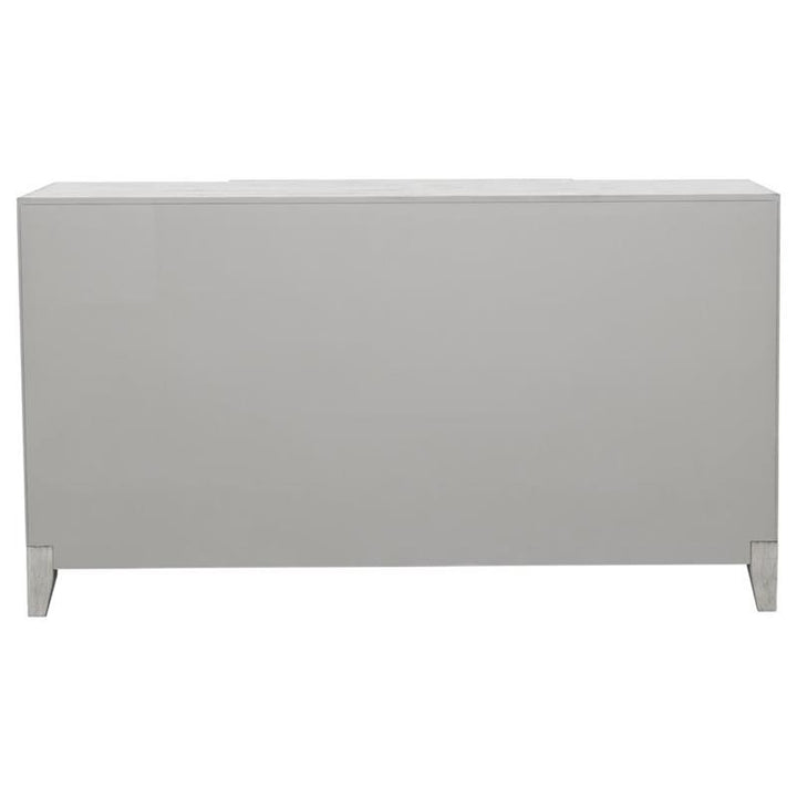 Mckellen 4-door Accent Cabinet Antique White (953376)