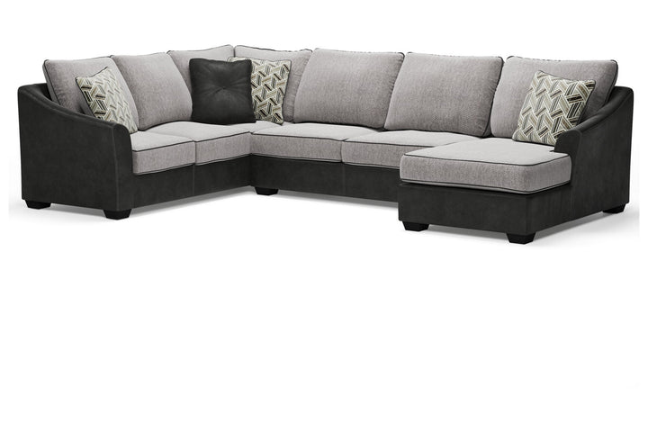 Bilgray 3-Piece Sectional with Ottoman (55003U2)