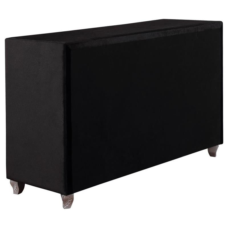 Deanna 7-drawer Rectangular Dresser Black (206103)