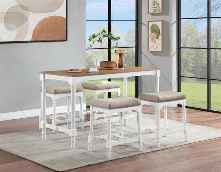 5 PC COUNTER HT DINING SET (150375)