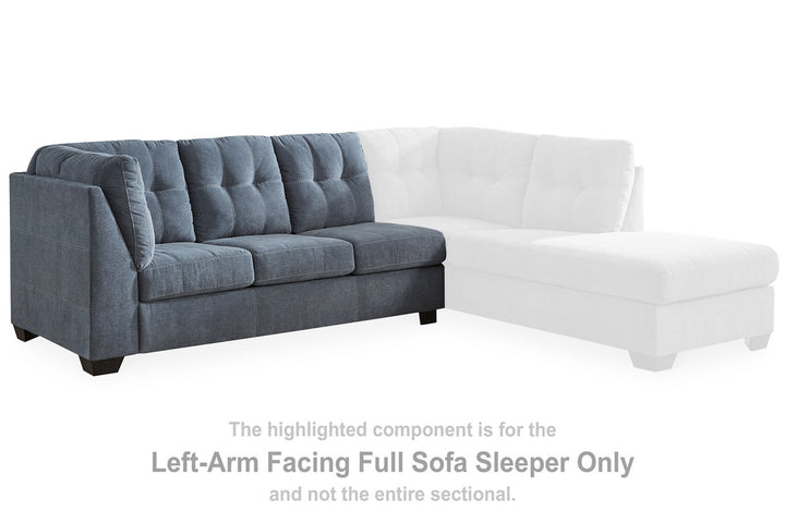 Marleton Left-Arm Facing Full Sofa Sleeper (5530310)