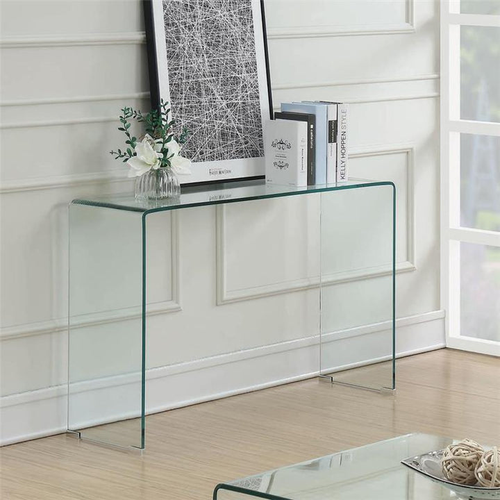 Ripley Rectangular Sofa Table Clear (705329)