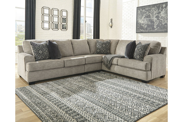 Bovarian 3-Piece Sectional with Ottoman (56103U2)