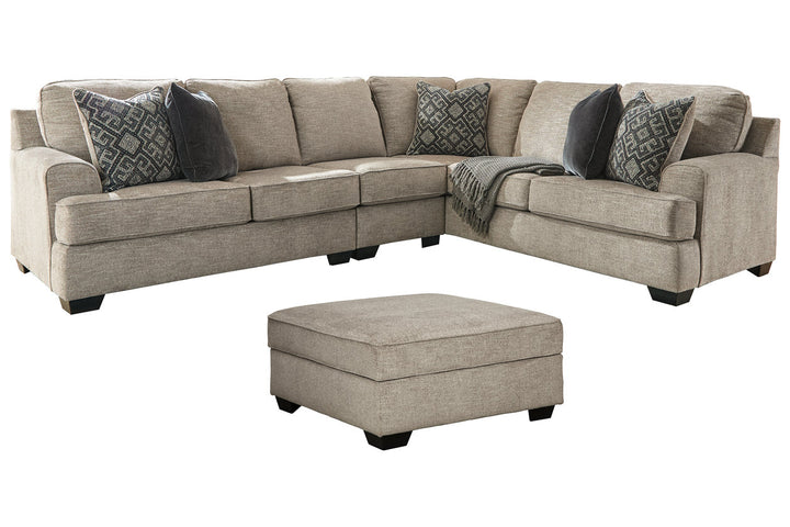 Bovarian 3-Piece Sectional with Ottoman (56103U2)