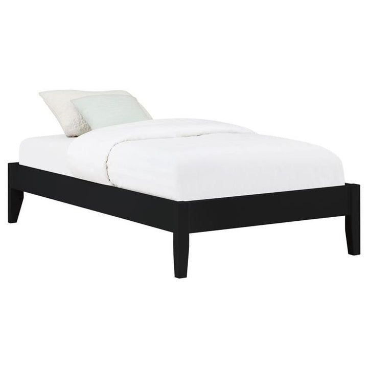 Hounslow Platform Twin Bed Black (306129T)