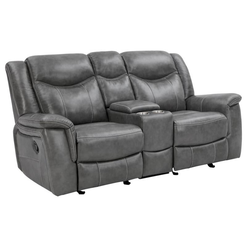 Conrad 3-piece Living Room Set Grey (650354-S3)