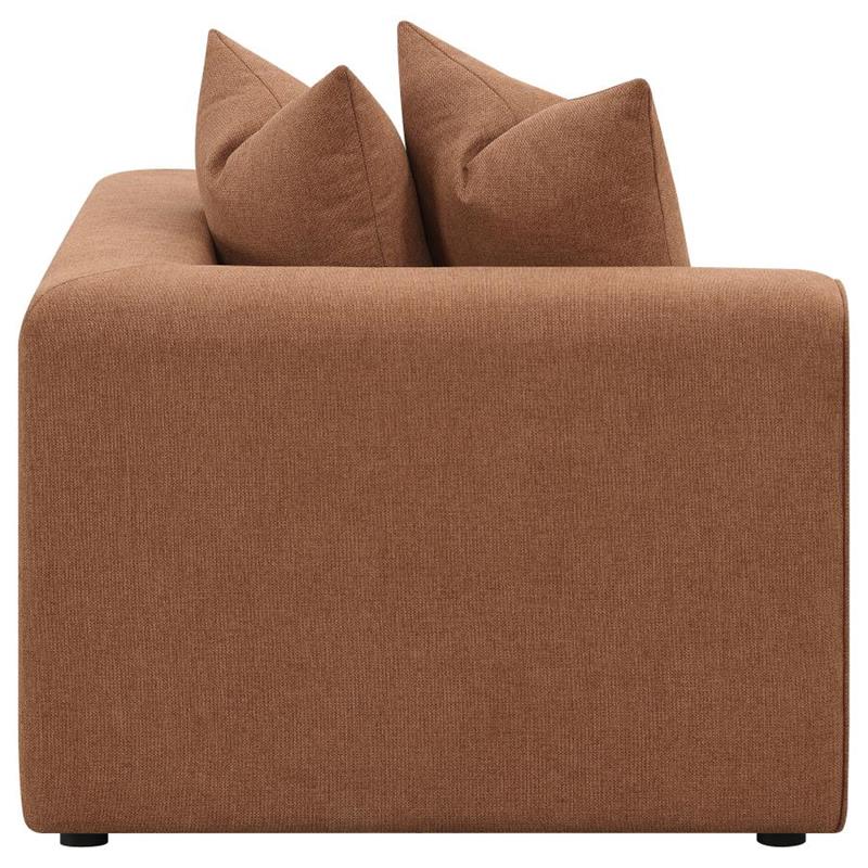 Jennifer Upholstered Corner Terracotta (551592)