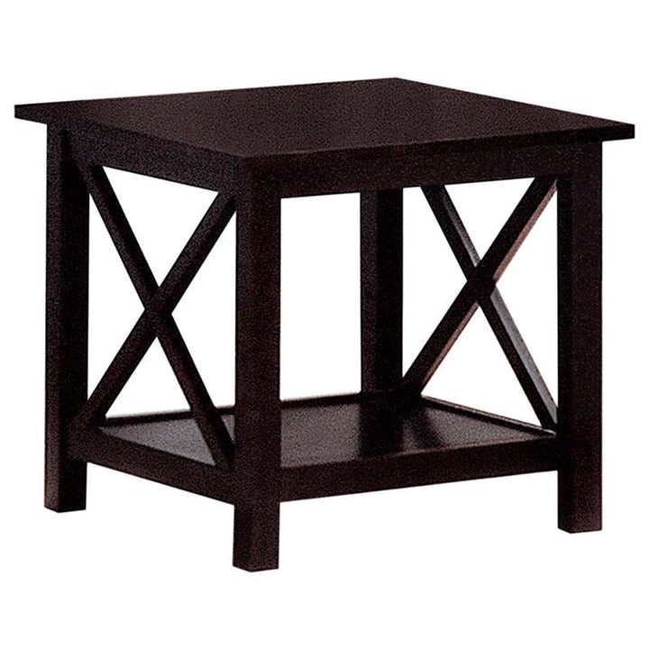 Rachelle 3-piece Occasional Table Set Deep Merlot (5909)