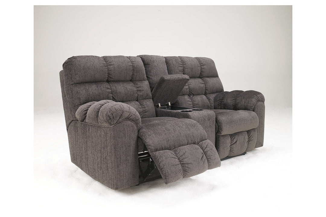 Acieona Reclining Loveseat with Console (5830094)