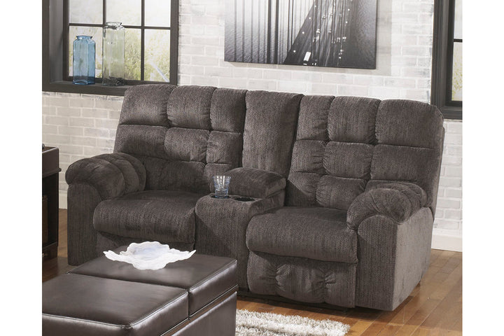 Acieona Reclining Loveseat with Console (5830094)