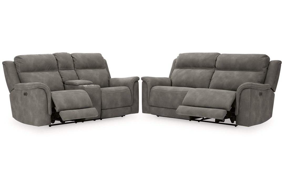 Next-Gen DuraPella Power Reclining Sofa and Loveseat (59301U1)