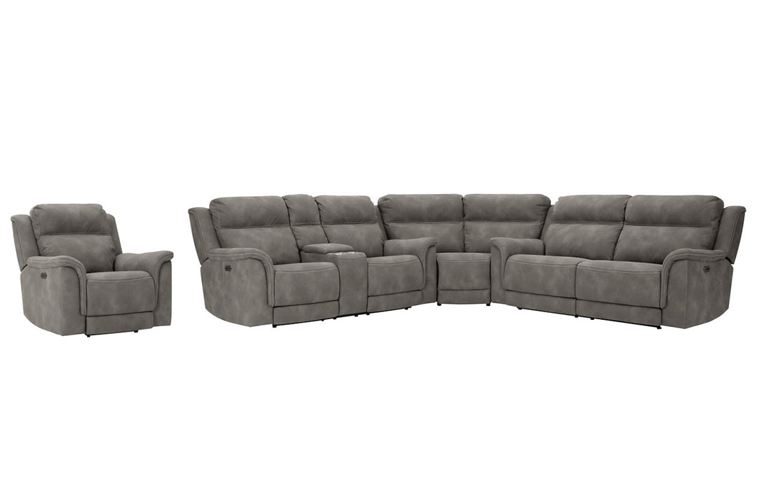 Next-Gen DuraPella 3-Piece Power Reclining Sectional with Power Recliner (59301U2)