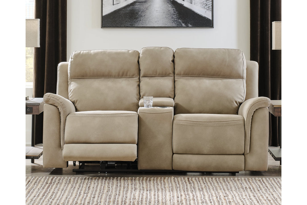 Next-Gen DuraPella Power Reclining Loveseat with Console (5930218)