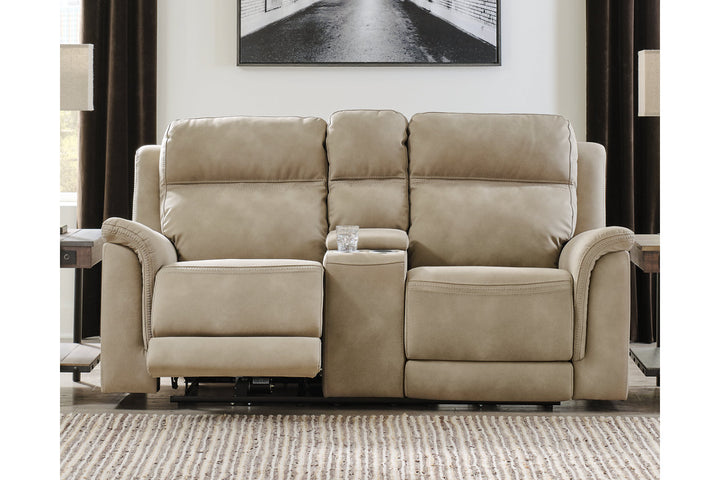 Next-Gen DuraPella Power Reclining Loveseat with Console (5930218)