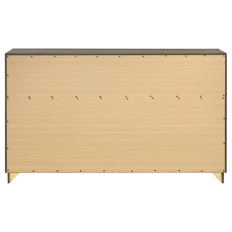 Janine 6-drawer Dresser Grey (223553)