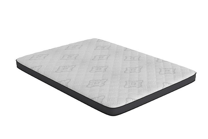 Santa Barbara  Full Mattress White and Charcoal (350369F)