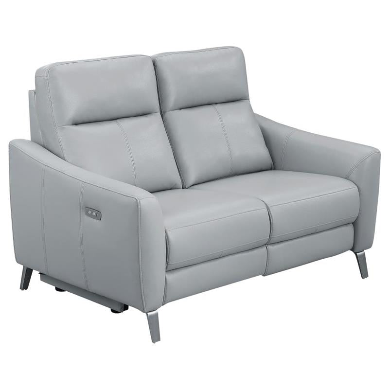 Derek Upholstered Power Living Room Set (602501P-S3)