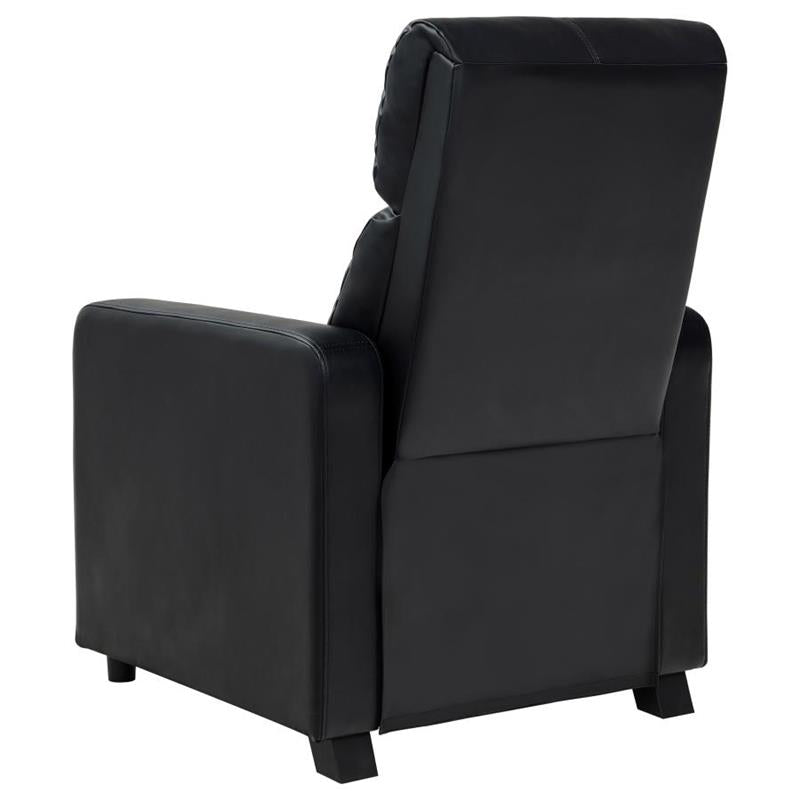 Toohey Home Theater Push Back Recliner Black (600181)