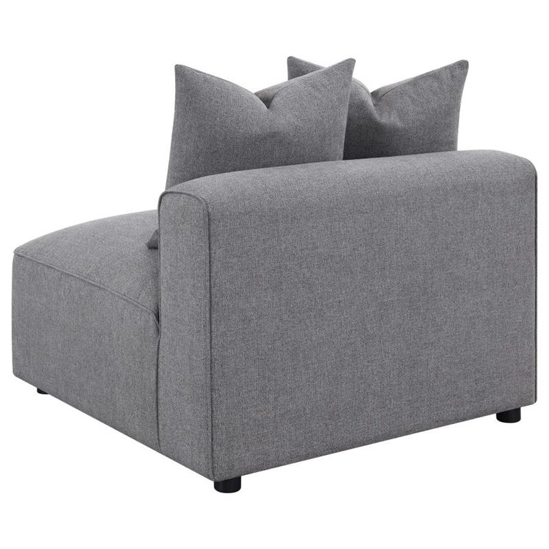 Jennifer 6-piece Tight Seat Modular Sectional Grey (551594-SET)