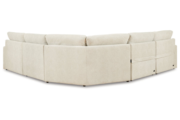 Hartsdale 5-Piece Right Arm Facing Reclining Sectional with Chaise (60509S4)