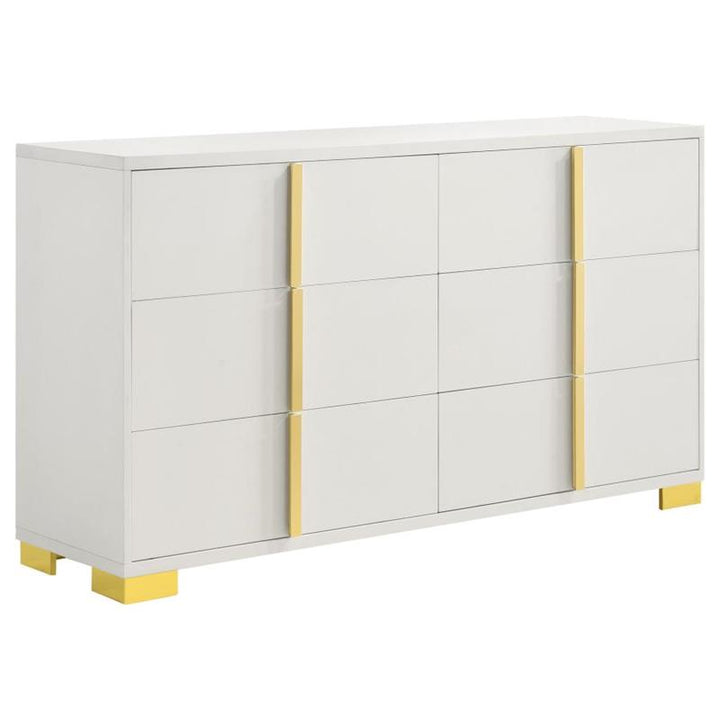 Marceline 6-drawer Dresser White (222933)