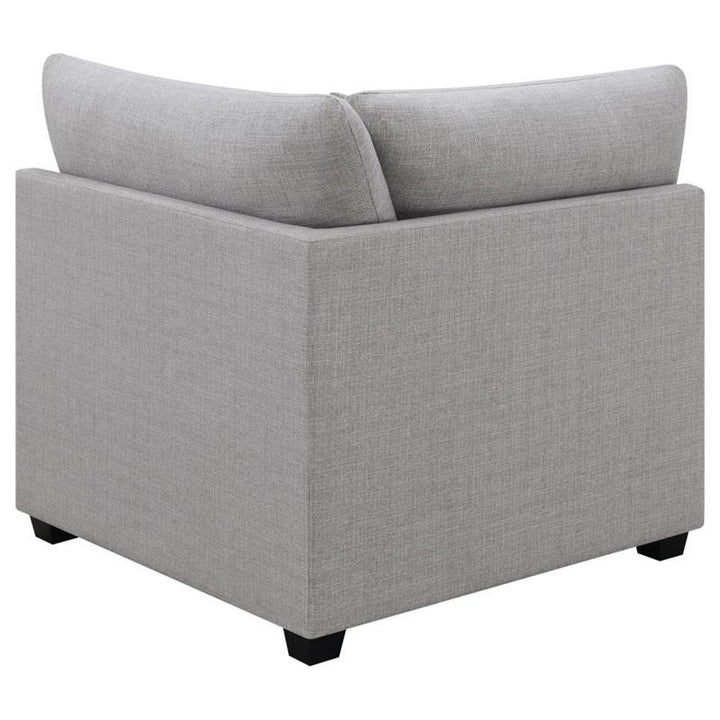 Cambria Upholstered Corner Chair Grey (551512)